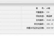 顺府A9号栋预售公告